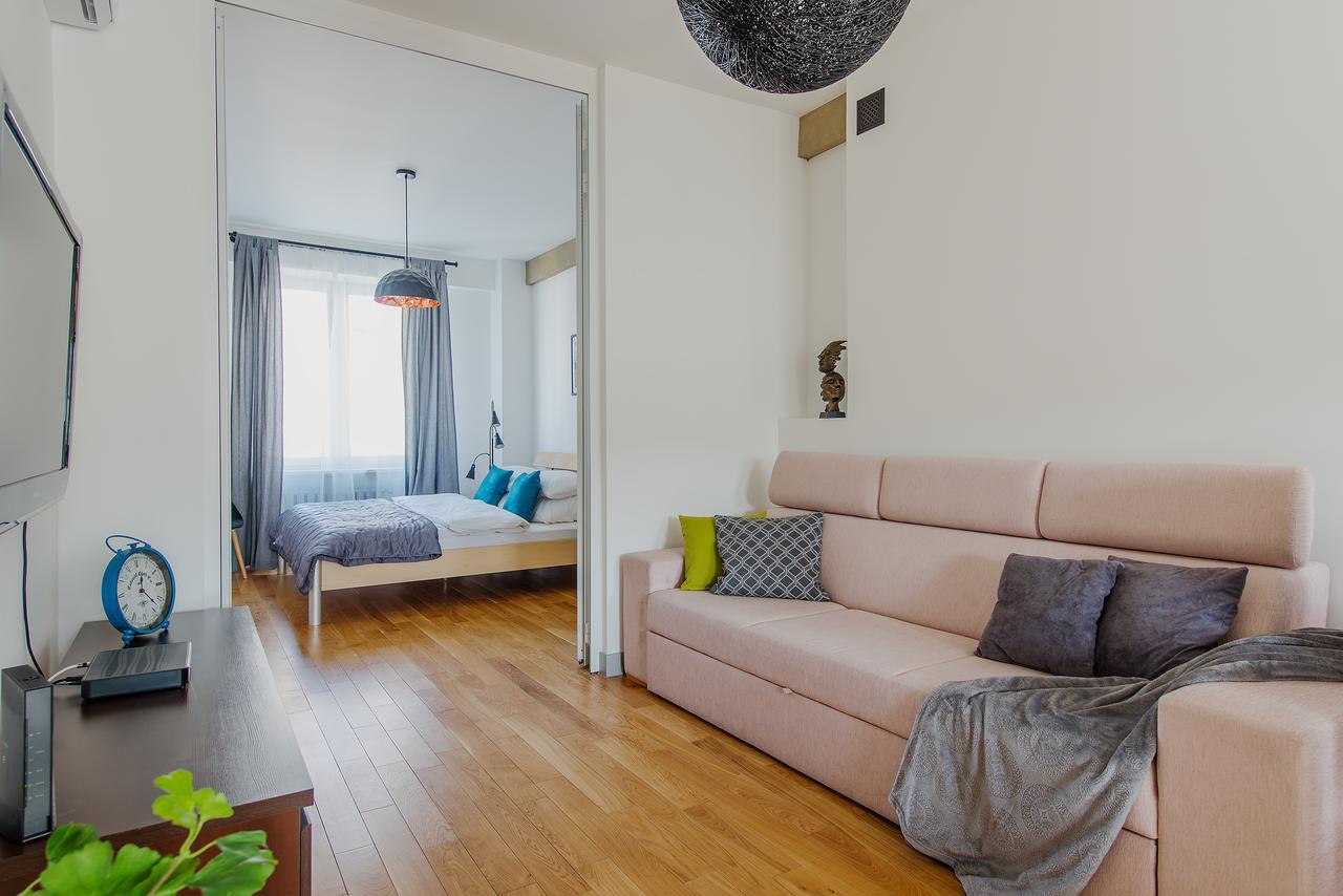 Chmielna 73 P&O Serviced Apartments Varšava Pokoj fotografie